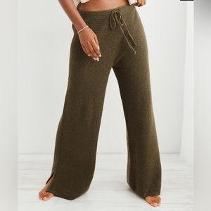 Aerie Cozyup Waffle Skater Pant